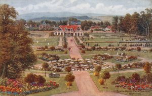 Praia casa parque jardins, Worthing de Alfred Robert Quinton
