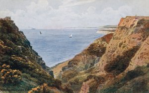 Blackgang Chine, Ilha de Wight de Alfred Robert Quinton