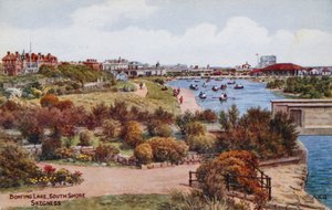 Lago de barco, South Shore, Skegness de Alfred Robert Quinton