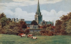 Chichester, Catedral, dos prados de Alfred Robert Quinton