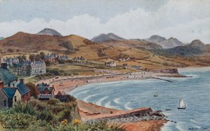 Criccieth Bay do Castelo
