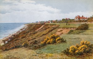 Frinton, falésias e praia de E de Alfred Robert Quinton