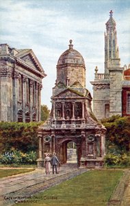 Portão de honra, Caius College, Cambridge de Alfred Robert Quinton