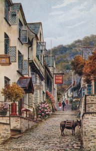 Rua principal, Clovelly de Alfred Robert Quinton
