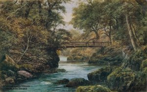 Llandrindod Wells, a ponte alpina de Alfred Robert Quinton