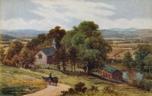 Llandrindod Wells, a igreja paroquial de Alfred Robert Quinton