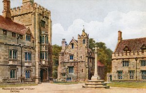 Magdalen College, 1ª Corte, Oxford