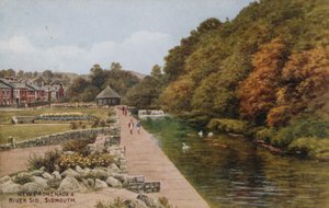 New Promenade e Rio Sid, Sidmouth de Alfred Robert Quinton