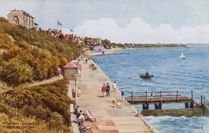 Promenade olhando para o leste, Baía de Dovercourt de Alfred Robert Quinton