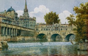 Pulteney Bridge, Bath de Alfred Robert Quinton