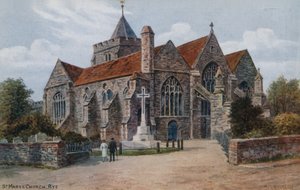 Igreja de Santa Maria, centeio de Alfred Robert Quinton
