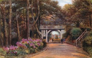 Os jardins chine, boscombe de Alfred Robert Quinton