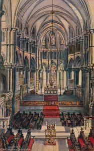O Coro Catedral de Canterbury de Alfred Robert Quinton