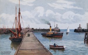 O porto, Lowestoft de Alfred Robert Quinton