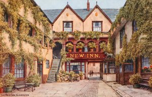 The New Inn, Gloucester de Alfred Robert Quinton