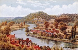 O Severn, de Castle Walk, Bridgnorth de Alfred Robert Quinton