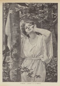 O Ecos, pintura de A Seifert (litho)