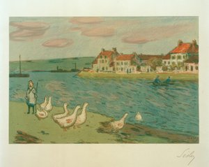 Gansos de Alfred Sisley