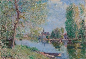 Primavera em Moret-sur-Loing; Nascente em Moret sur Loing, 1891