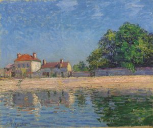 As margens do Loing, Saint-Mammes de Alfred Sisley