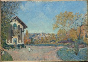 Vista de Marly-le-Roi a partir de Coeur-Volant de Alfred Sisley