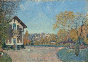Vista de Marly-le-Roi de Coeur-Volant, 1876. de Alfred Sisley