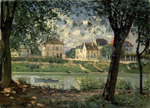Villeneuvela-Garenne de Alfred Sisley