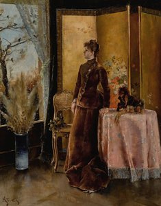 A neve. de Alfred Emile Stevens