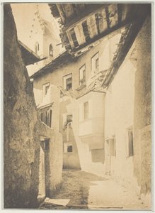 Uma rua em Sterzing, Tirol de Alfred Stieglitz