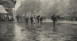 Um dia chuvoso na avenida — Paris de Alfred Stieglitz
