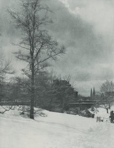 Um céu de inverno — Central Park de Alfred Stieglitz