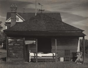 Parte de trás da «Little House» de Alfred Stieglitz