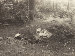 Emmy Obermeyer, Tea Island, Lago George de Alfred Stieglitz