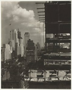 Da minha janela em um lugar americano, norte de Alfred Stieglitz
