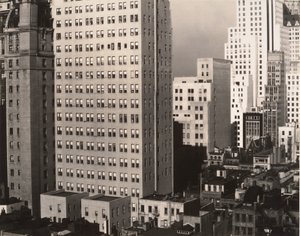 Da Minha Janela em An American Place, North de Alfred Stieglitz
