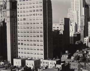 Da minha janela, no An American Place, Norte de Alfred Stieglitz