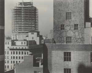 De minha janela em um lugar americano, sudoeste, 1932. de Alfred Stieglitz