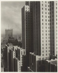 Da minha janela no Shelton, West de Alfred Stieglitz