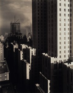 Da minha janela no Shelton, a oeste de Alfred Stieglitz