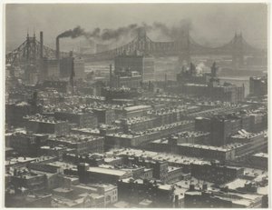 Do quarto "3003" - The Shelton, Nova York, olhando para o nordeste de Alfred Stieglitz