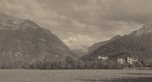 A partir do Höheweg, Interlaken de Alfred Stieglitz