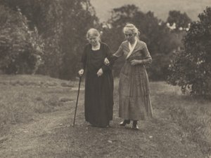 Hedwig Stieglitz e Katherine Herzig, Lake George de Alfred Stieglitz
