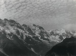 Meio de neve e gelo de Alfred Stieglitz