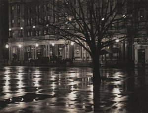 Noite - Nova Iorque de Alfred Stieglitz