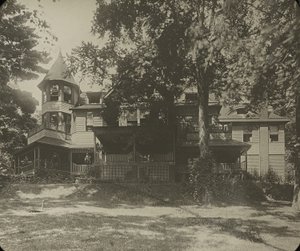 Oaklawn House, (lado leste) de Alfred Stieglitz