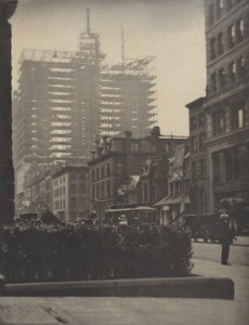 A Nova Iorque de antigamente e a de hoje de Alfred Stieglitz