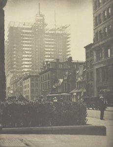 Velha e Nova York, 1910. de Alfred Stieglitz