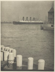 Outward Bound, The Mauritânia, 1910. de Alfred Stieglitz
