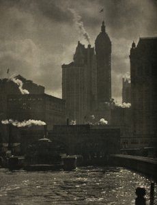 A Cidade das Ambições, 1910. de Alfred Stieglitz