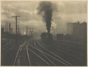 A mão do homem, 1902. de Alfred Stieglitz